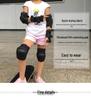 Adult Turtle Sports Safety Gear: Ski, Skate & Scooter Knee/Elbow Pads.