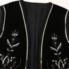 Kaslead New Arrival Women's Fashion Style Fashion Minimalist Velvet Beads Decoration Embroider Vest 5770226