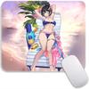 Liberta Teresse Justia Sylvia Anime Standard Mouse Pad B_Browndust 2 Small Mousepad Gaming MousePads PC Non-Slip Travel Mousemat