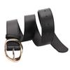 New Commuter Versatile Irregular Alloy Buckle Wide Belt for Women Simple Fashion Decorative Jeans Women's Belt