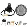 Motorcycle Ignition Switch Fuel Gas Cap Seat Lock Keys for Yamaha YZF R1 R6 R6S FZ6 FJR1300