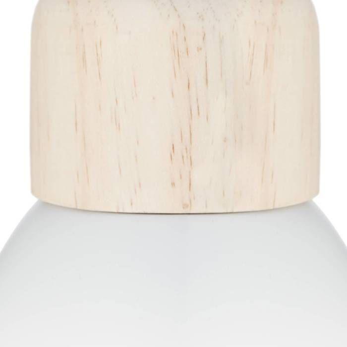 Suspension métal "Desy" blanc D15cm - Atmosphera createur d'interieur