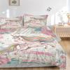 Magical Unicorn Fantasy Print 3Pcs Bedding Setduvet Cover With 2 Bedropillowcase Home Birthday Gift