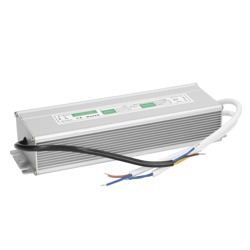 LED Power Transformer IP67 Waterproof Short Circuit Protection LED Driver AC 110V‑240V 150W