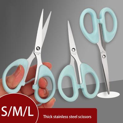 Strapazierfähige Kunststoff Edelstahl Büro Schere Studenten Schreibwaren Tägliche Haushaltsschere DIY Werkzeug Haushaltsbedarf