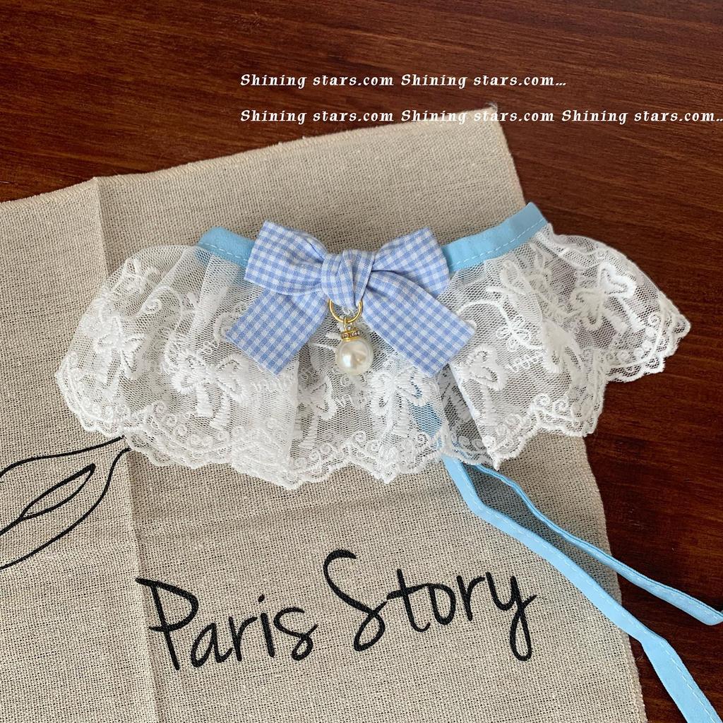 Cat & Dog Bow Tie Scarf - Cute Pet Neck Bib & Ornament