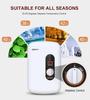 Compact Electric Water Heater with Adjustable Temperature for Shower and Bath, CE CB Certified