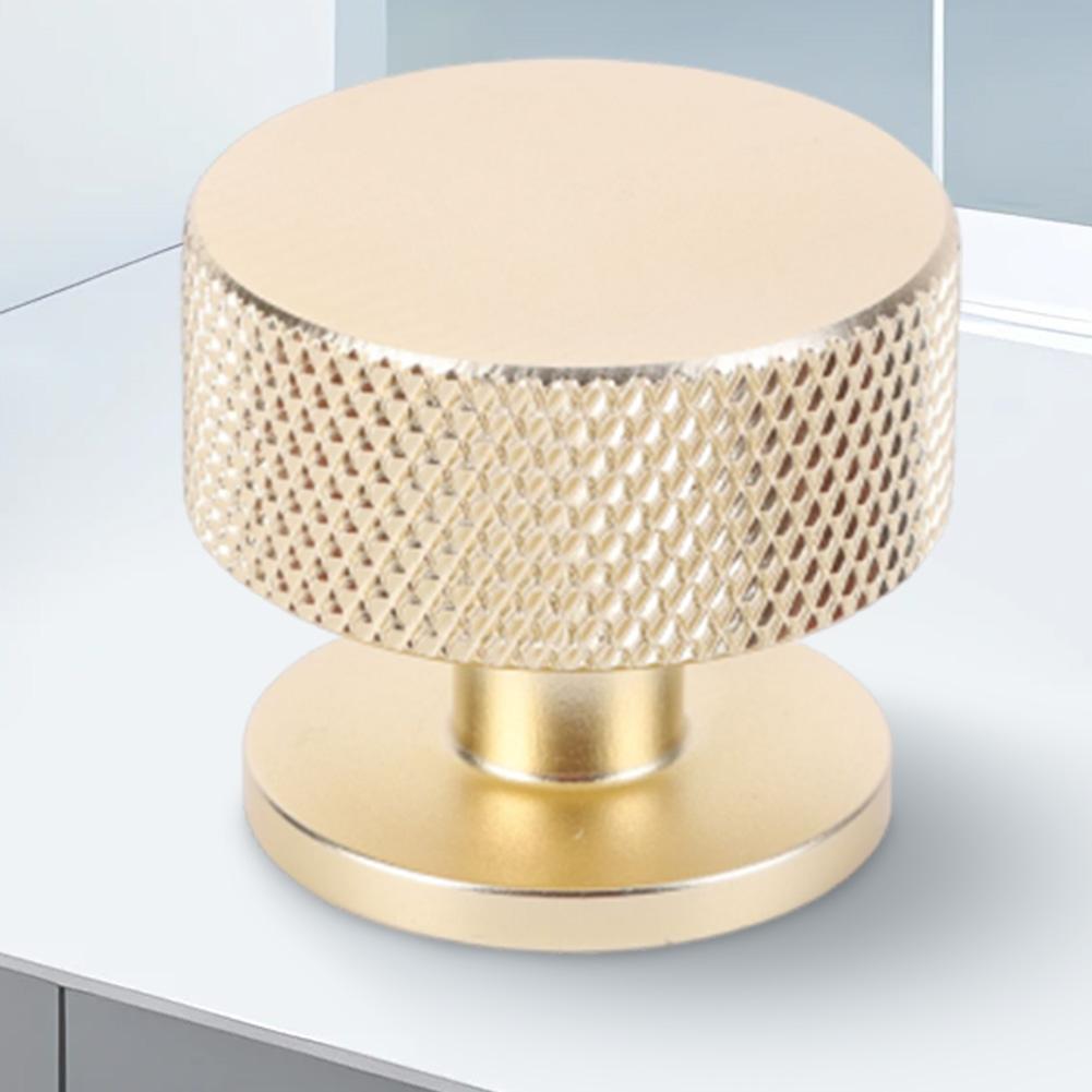 10 PCS Kitchen Cupboard Knobs Single Hole Multiple Furniture Knobs Knurled Drawer Pulls for Drawer Dresser Cupboard and Wardrobe