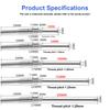 0-400℃ M8 K Type 1m 2m 3m 5m Probe Length 50mm 150mm 100mm 200mm Probe Screw Thread Cable Thermocouple Oven Temperature Sensor