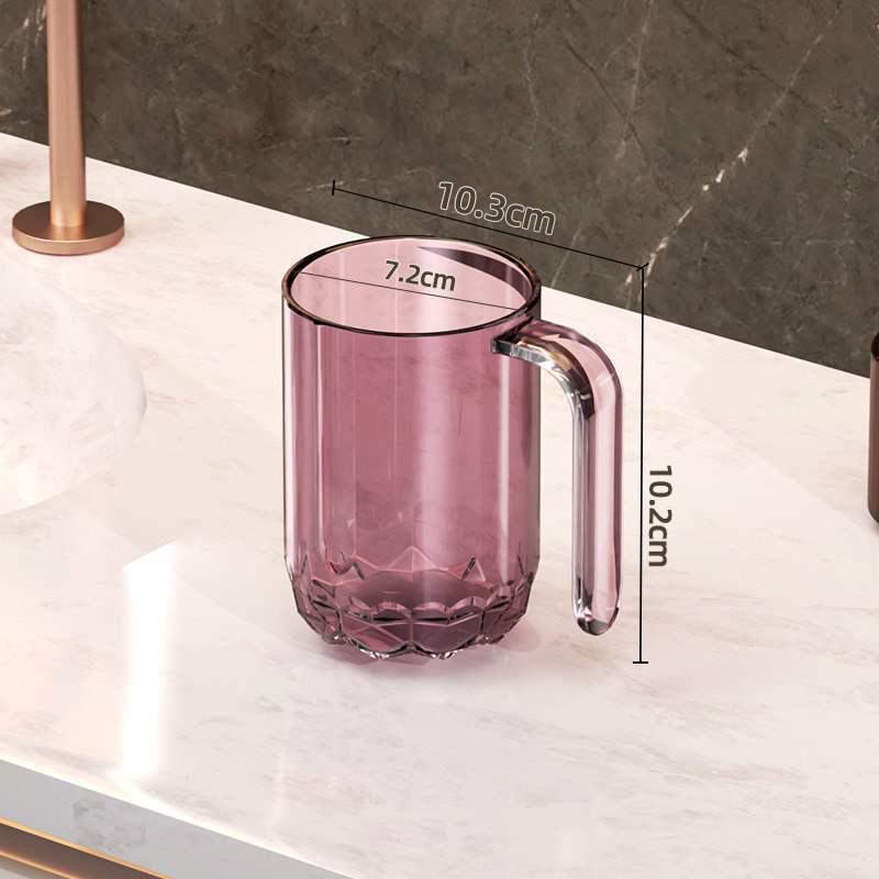 

Nordic Simple Luxury Toothbrush and Mouthwash Cup Set 400-500ml фіолетовий