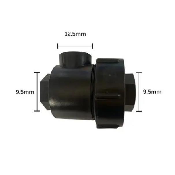 1 PZ Valvola a sgancio rapido Pezzi di ricambio per smontagomme Valvola di scarico rapido in metallo per macchina tagliapneumatici Smontagomme Ricambio