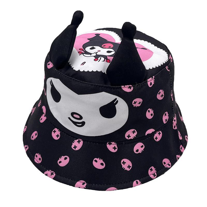 Pikachu Super Mario Bros Kuromi Pattern Fisherman Hat With Sun Protection For Kids And Teens