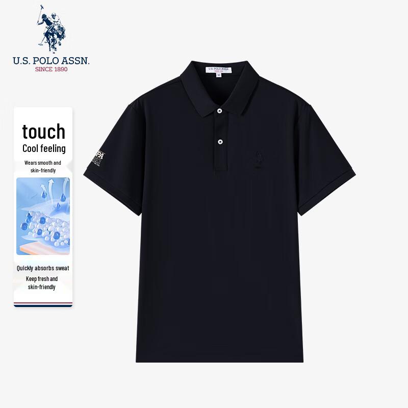 U.S. POLO ASSN. Men s Ice Silk Quick-Dry Polo Shirt 3XL