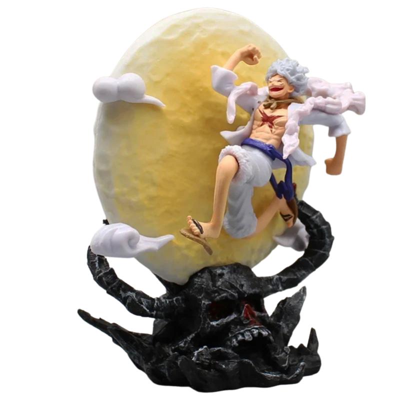 

Аниме Луффи One Piece Фигурка Gear 5 Луффи Статуэтка Кукла Украшение Коллекция ПВХ Модель Игрушки Подарок на День Рождения Дети