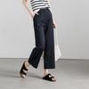 SOFSIL Women's Summer Casual Cropped Wide-Leg Pants