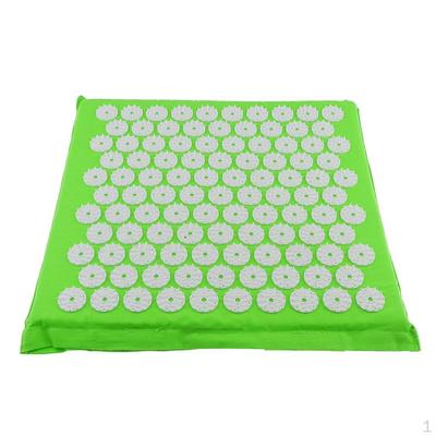 Acupressure Muscle Stress Pad Acupuncture Seat Cushion - Black and Purple