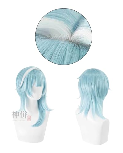 [Excellent Quality] Eula Lawrence Cosplay Costume with Wig, Knights of Favor, Genshin Impact, Adult Costume, School Festival, Event, Stage Outfit (Eul