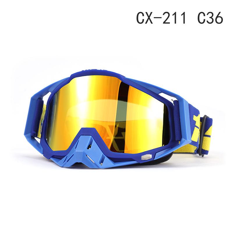 Gafas de Moto y Esquí a Prueba de Viento Transfronterizas: 100% Todoterreno, Equitación al Aire Libre y Protección para Descenso