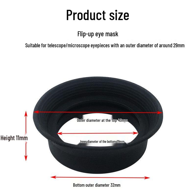 

Single/Double Barrel Telescope Microscope with Protective Cow Horn Eyecup and Rubber Ring Eyepiece Box for Bird Watching