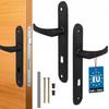 Door Handle Small Long Size Al 72 BLACK KEY