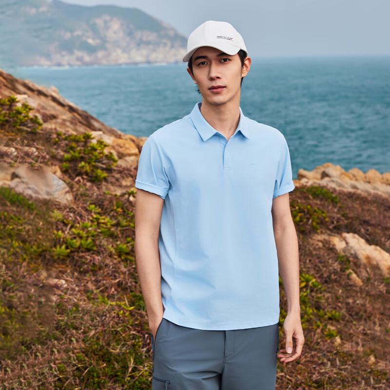 Tuoluzhe Men s Casual Short Sleeve Polo Shirt L