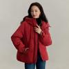 INMAN Vintage Embroidered Hooded Corduroy Down Jacket