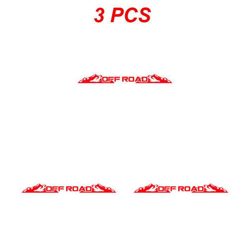 2~5PCS 100cmX9cm For OFF ROAD - Windshield Banner Car Stickers Vinyl Decal Back Window Sticker Fits  4x4 Mud Off Road Auto