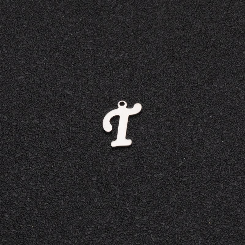 Custom Stainless Steel A-Z Letter Charms - Fade-Resistant DIY Pendants