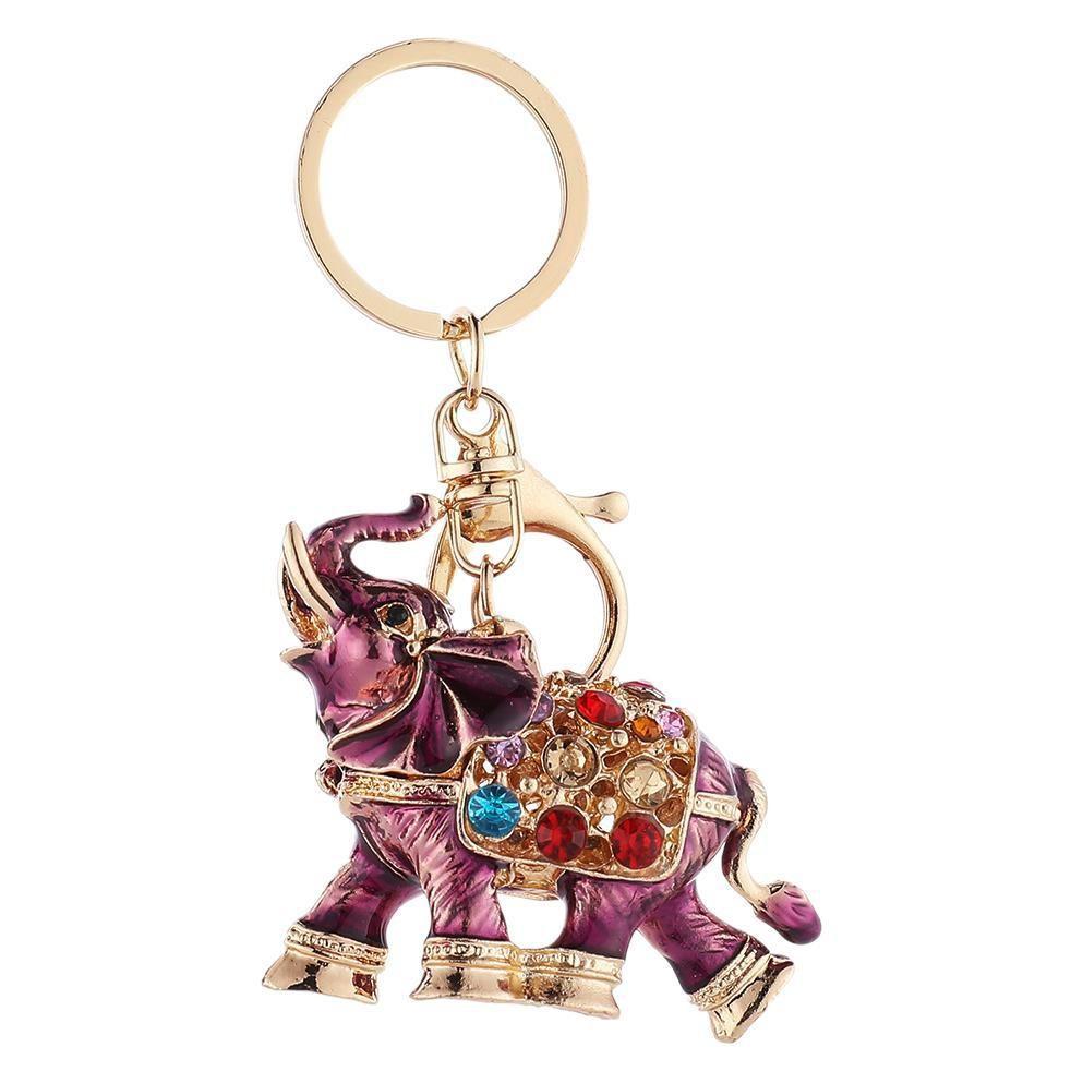 War Elephant, Elephant, Gong Elephant - Cultural Keychain with Creative Design