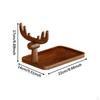 Key Holder for Entryway Table Jewelry Storage Organizer Desktop Multifunctional Wooden Rack