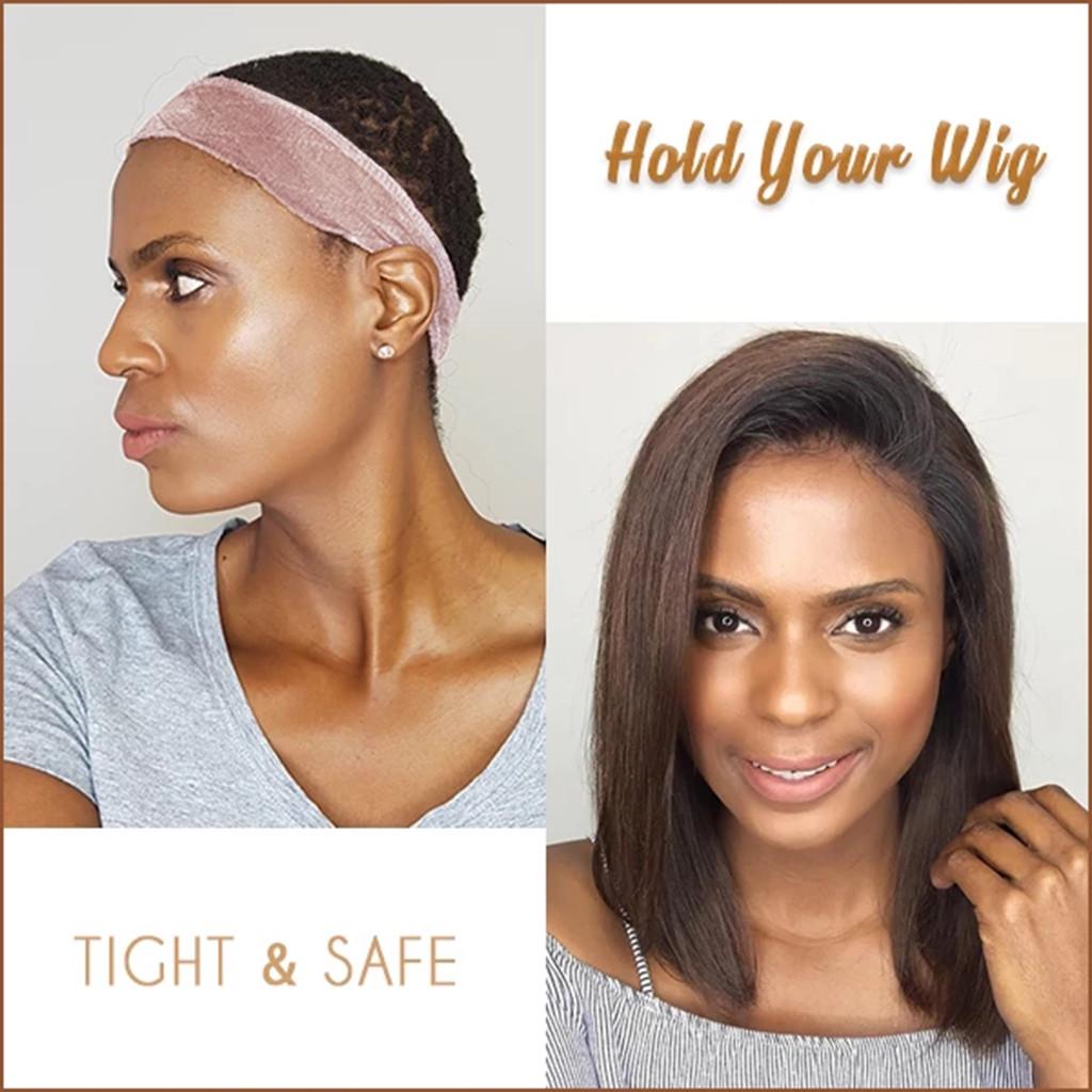 Multi-Purpose Non-Slip Wig Headband With Velvet Wig hair Band Fixed Anti-Slip