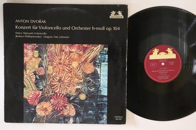 LP Record ENRICO MAINARDI FRITZ LEHMANN BER  Dvorak Konzert Fur Violoncello Und  89520 HELIODOR 1965 Germany Classical Used