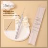 Ultra-Fine Nail Art Liner Pen Set with Metal Handle and Detachable Cap for Professional Nail Artists