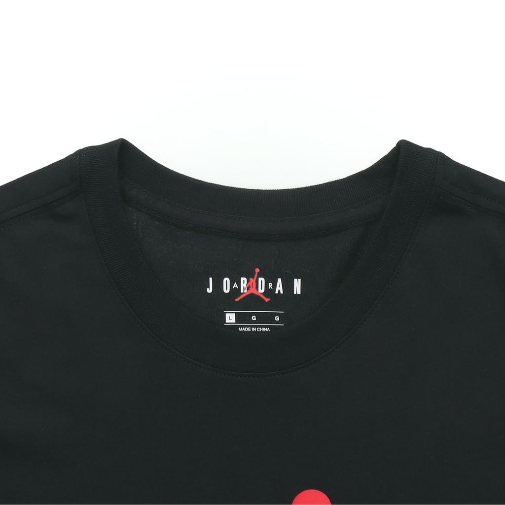 Air Jordan Flight Basketball Short Sleeve Tee Men Tops Black AO0665-010