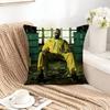 BBreaking Bad HHeisenberges Square DoubleSided printed Pillow Case Bedroom Bedside Pillow Sofa Cushion Cover