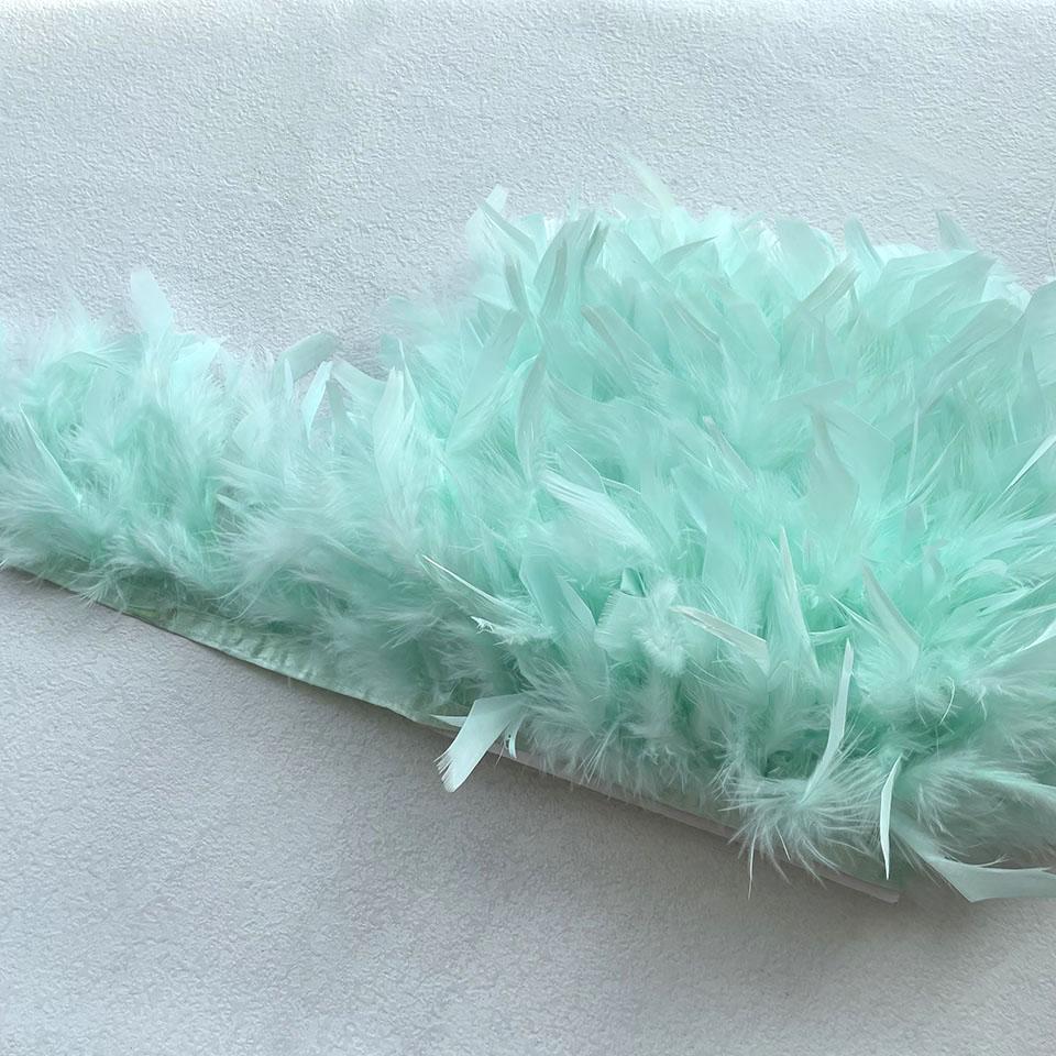 Marabou Feathers Trim 10yards 10-15cm Fringe Ribbon for Wedding Party Clothing Dress Decoration Accessories Sewing Plumes