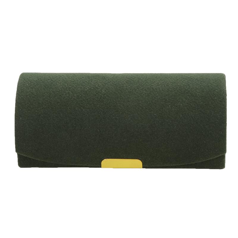 

Однотонная портативная шкатулка для хранения ювелирных изделий, новая изысканная дорожная сумка для ювелирных изделий с замшевой поверхностью, органайзер для ювелирных изделий