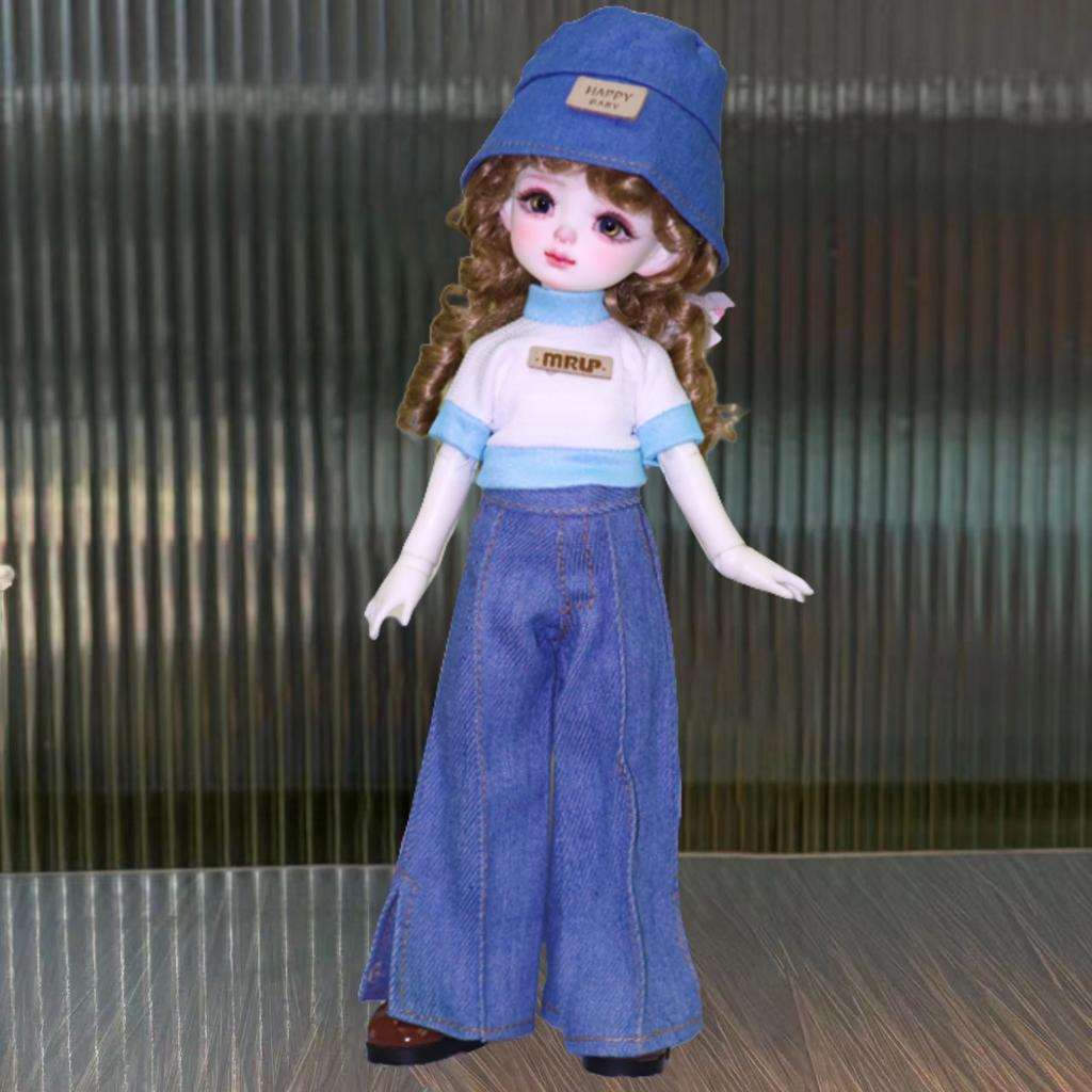 1/6 BJD Doll Dress 30cm Dolls Set Plaque Skirt Doll Accessories