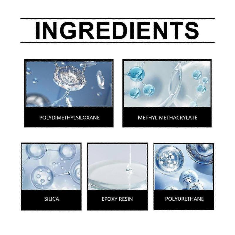 Premium Tire Repair Sealant - Easy-to-Use, Wear-Resistant Epoxy for Automotive Gaps, Temperature Resistant, Flexible & Fast-Drying 120ml