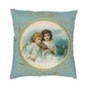 Nordic Victorian Angel Cushion Cover Velvet Fairies Sea Throw Pillow Case Living Room Decoration Pillowcase