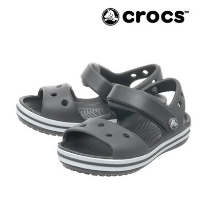 Kids Crocband Sandals Graphite 12856 014