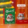 Kids Christmas Building Block Toys DIY Santa Claus Snowman Elk Tree Micro Brick Puzzle Assembly Model Xmas Home Decoration Gifts