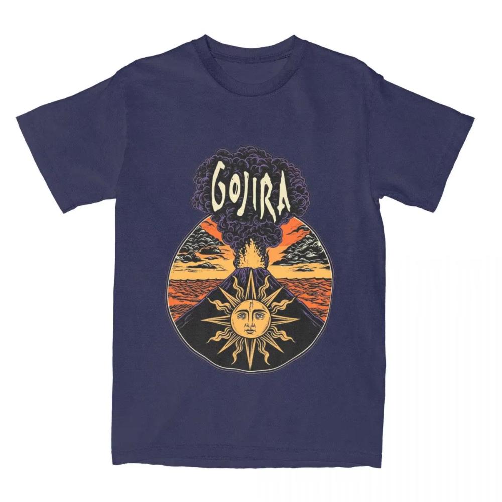 

Men Women T-Shirts Gojiras Music Heavy Metal T-Shirts Hip Hop Humor Beach Tee Shirt Y2K Basic Custom Logo Cotton Tops Gift Idea 4XL