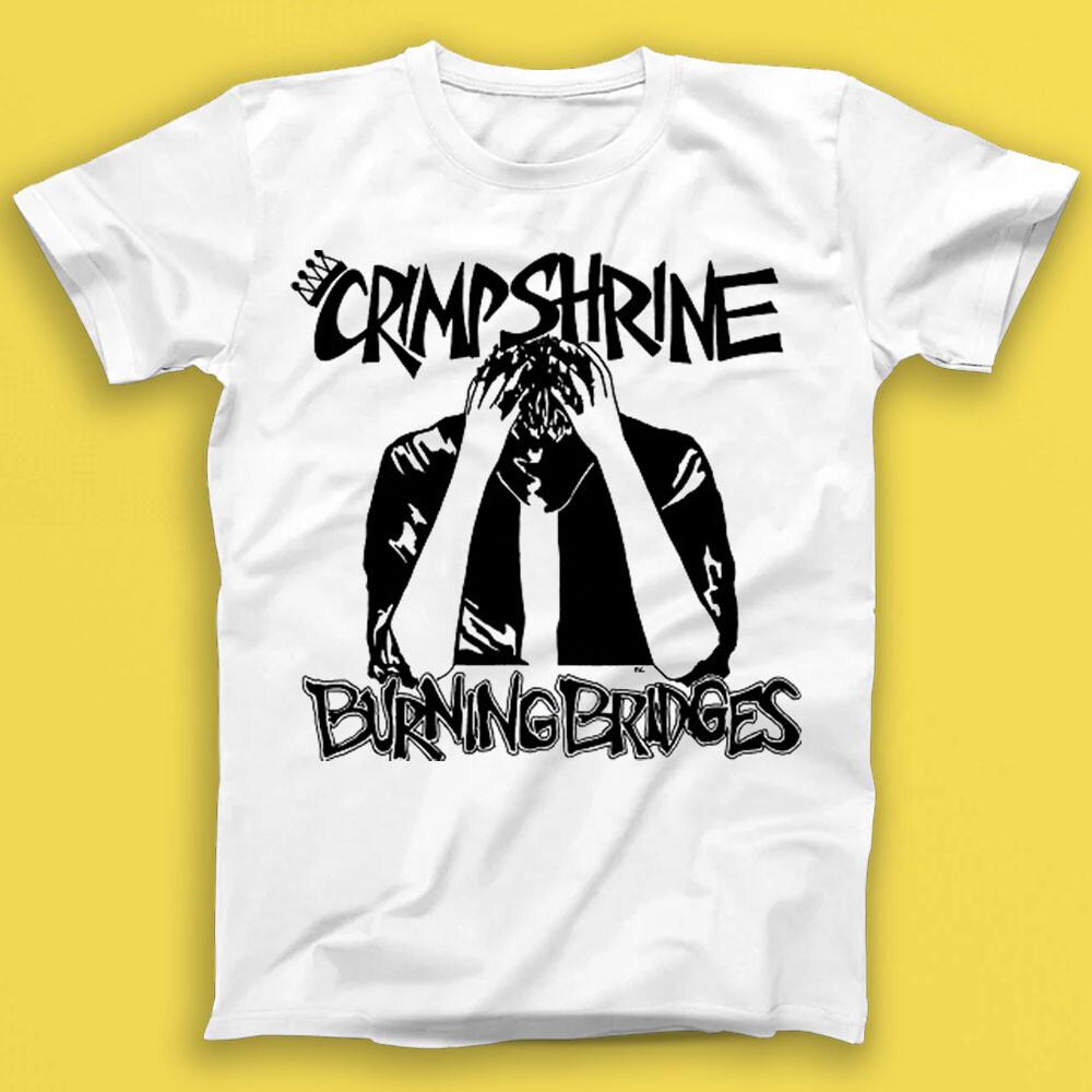 Футболка Crimpshrine Burning Bridges в стиле альтернативной инди-музыки, 1684 L