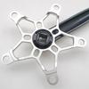 Bicycles Crank Arm Aluminium Alloy 170mm Bicycles Crankset Bike Pedal Crank Arm Replacements for Mountain Bike Road Bike