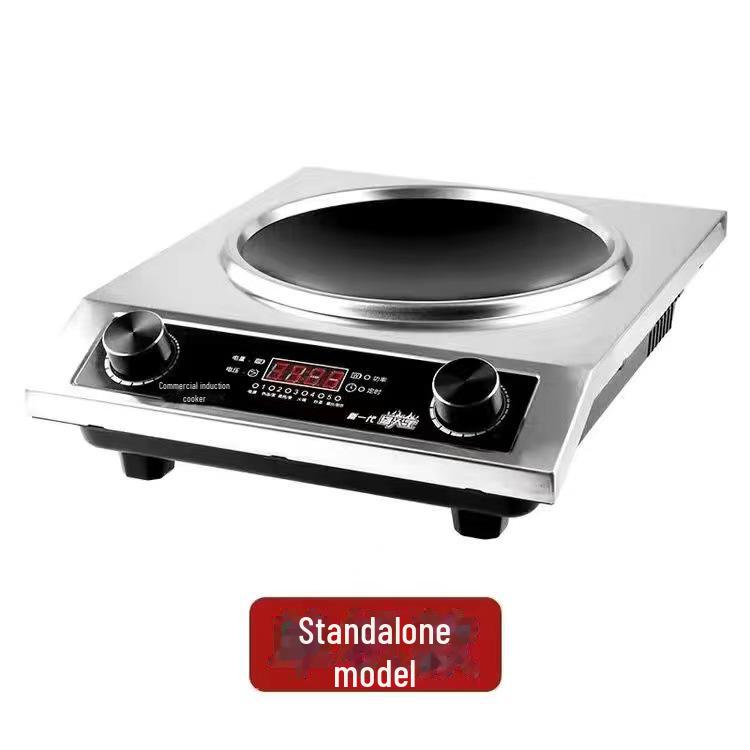 3500W High-Power Commercial Induction Cooker for Stir-Fry, Hot Pot, Steaming, Cooking & Milk Tea Shops