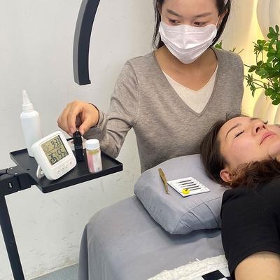 Eyelash Extension Lighting Lamp Stand Tray Adjustable Clamp On Stand For Eyelash Grafting Tool Display And Placement