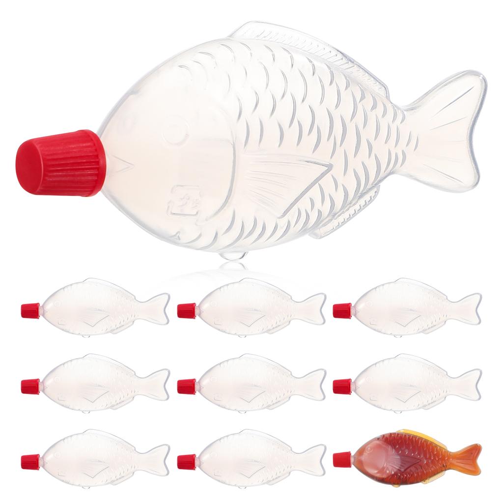 100 Pcs Empty Bottle of Takeaway Condiment Seasoning Shaker Holder Sauce Bottles Container or Kitchen Supply Travel Dispensers