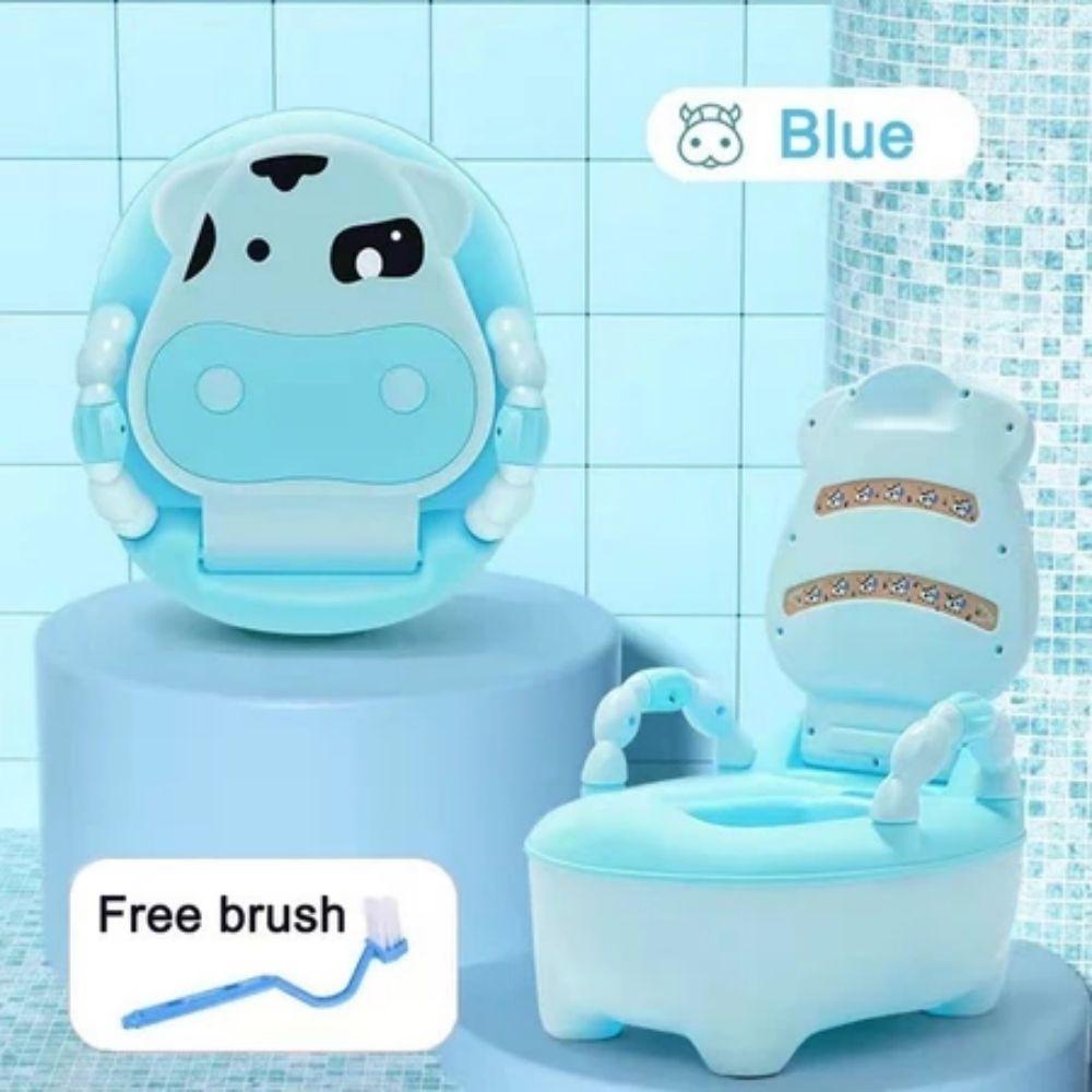 Scaun Antiderapant pentru Olita cu Spătar Special pentru Copii Olita pentru Bebi Pentru 1-6 Ani