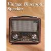 Wood Stero Wireless Bluetooth Speaker HIFI Sterero Mp3 Player Radio Receiver Rechargeable FM/AM/SW SUPPORT USB/SD/TF